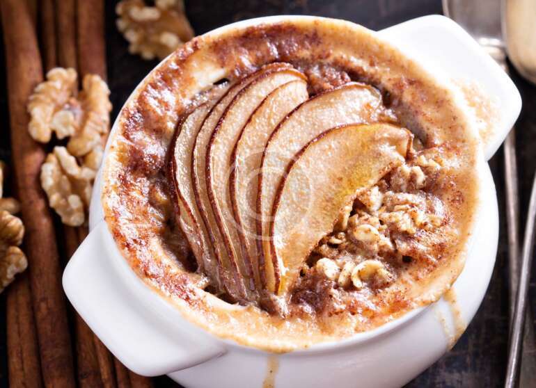 Oatmeal with Pears